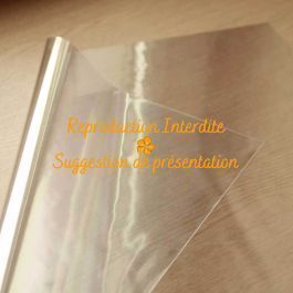 Rouleau De Cellophane Transparent Fleuriste - 30 M X 54 Cm - Film OPP Pour Emballage Cadeaux, Bouquets Rouleau De Cellophane Transparent Fleuriste - 30 M X 54 Cm - Film OPP Pour Emballage Cadeaux, Bouquets