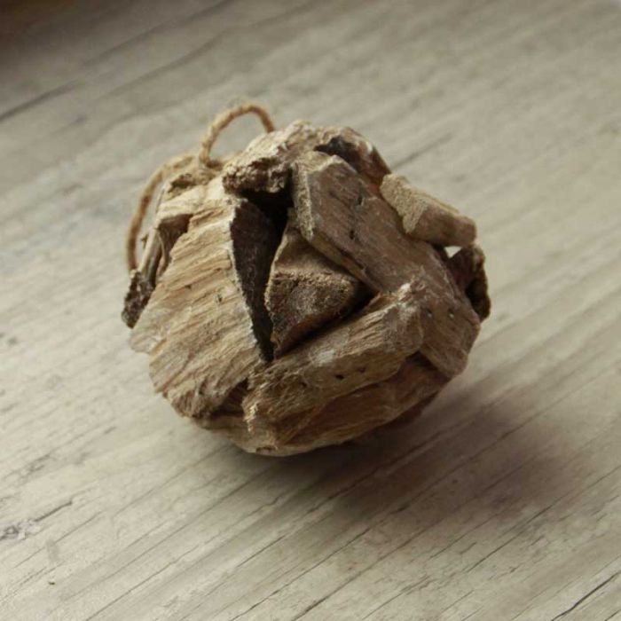 Boule de bois flottés