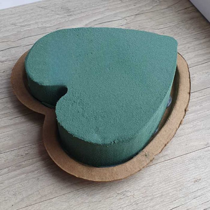 Cœur mousse écoresponsable