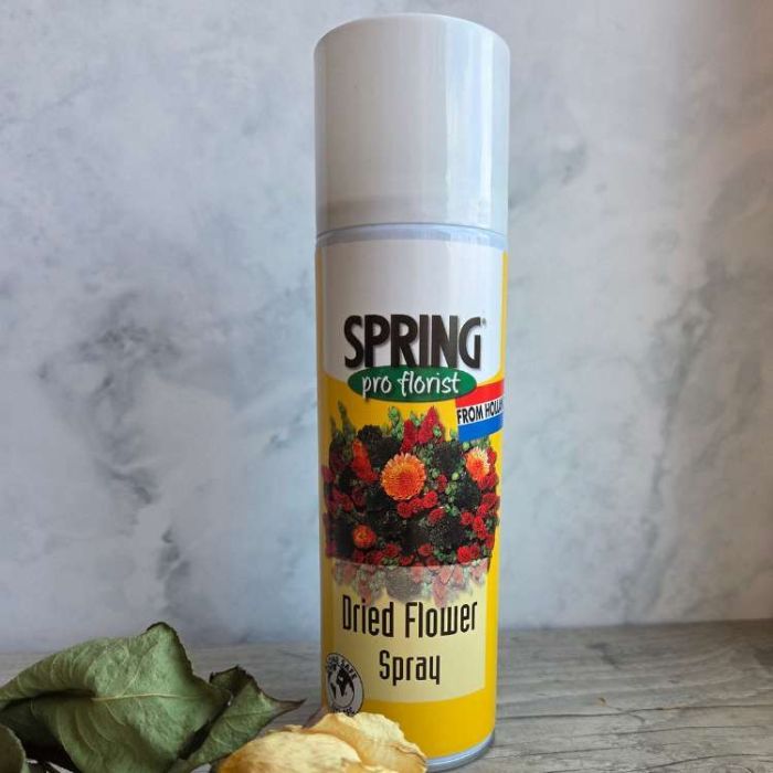Spray pour fleurs séchées