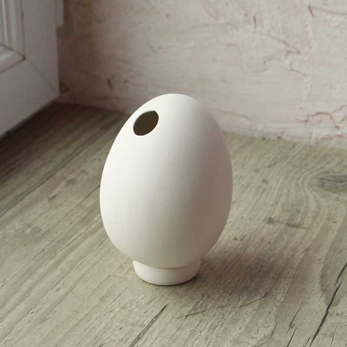 Vase en forme d'oeuf