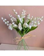 Bouquet de brins de muguet artificiel