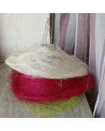 Porte bouquet en sisal couleur