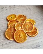 Rondelles d'oranges séchées pour la décoration