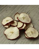 Tranches de pomme rouge séchées pour déco