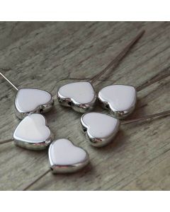 Epingle forme coeur laquée