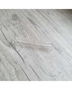 Éprouvette en verre transparent de 10 cm, tube à essai soliflore pour fleur à tige fine