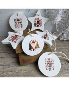 Ornement folklorique résine plâtre