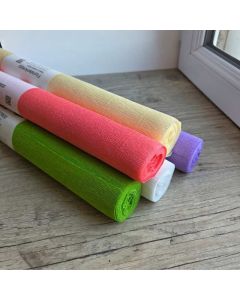 Rouleau de papier cr&eacute;pon fleuriste 50 x 250 cm