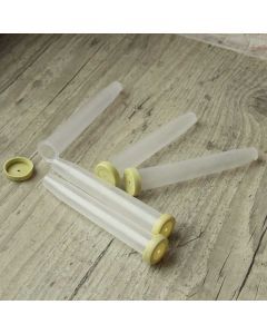 Tube à eau pour fleurs fraîches avec bouchon percé