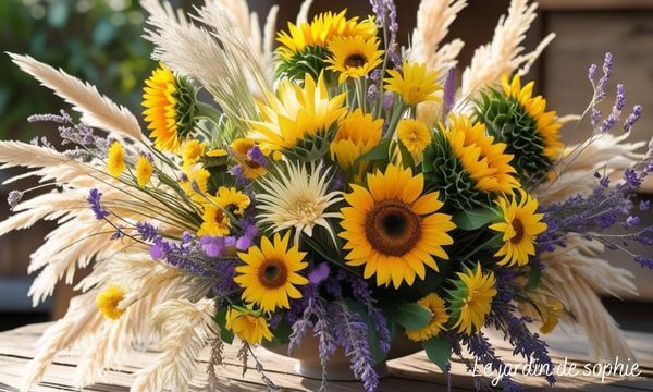 Bouquet prairie été